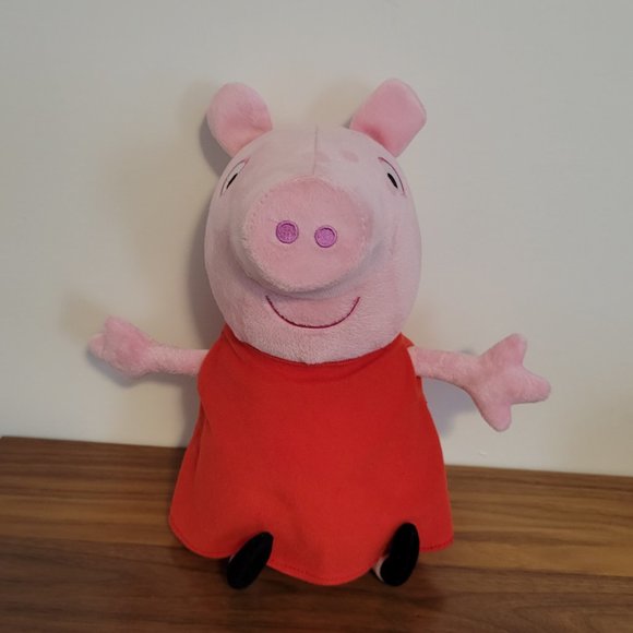 Peppa Pig 12" Hug N Oink Talking Plush Toy 2003 RETIRED TESTED & WORKS - Picture 3 of 5